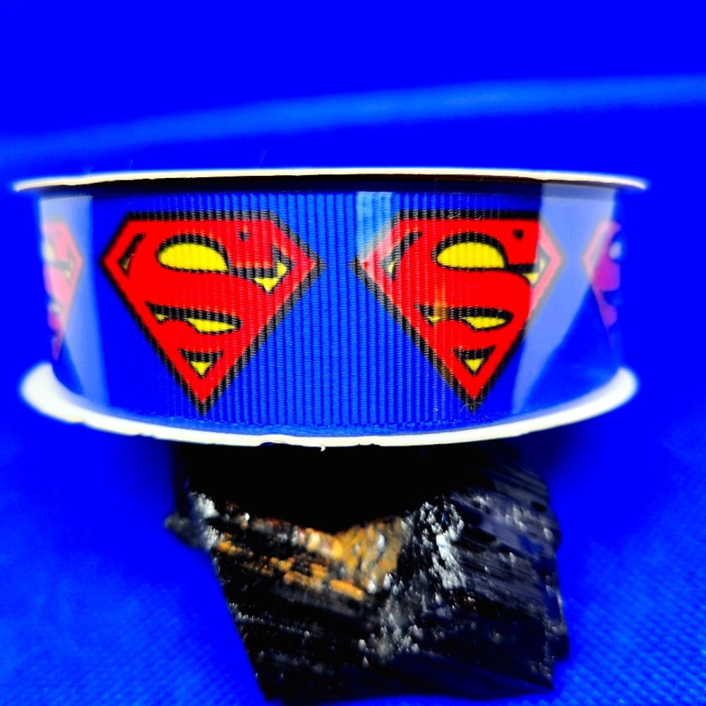Superman Grosgrain Ribbon 1" (3 yds)